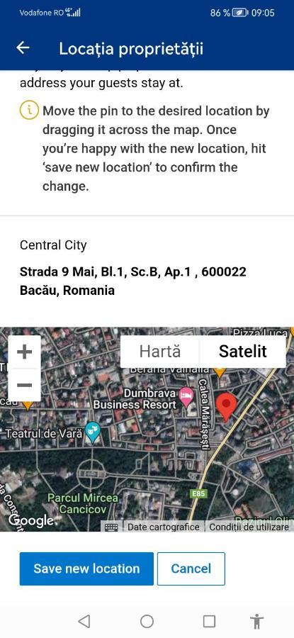 Central City Bacau Bagian luar foto